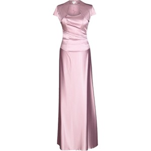 Różowa sukienka - (#fokus