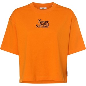Pomarańczowa bluzka Marc O'Polo DENIM w młodzieżowym stylu