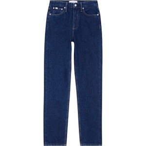 Granatowe jeansy Calvin Klein z bawełny