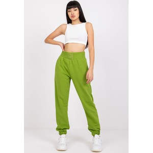 Zielone spodnie sportowe 5.10.15 z dresówki
