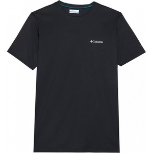Czarny t-shirt Columbia termoaktywny