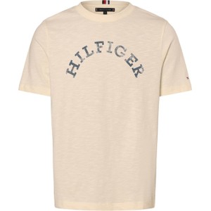 T-shirt Tommy Hilfiger z nadrukiem z dżerseju w młodzieżowym stylu