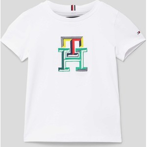 Koszulka dziecięca Tommy Hilfiger dla chłopców z bawełny