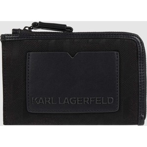 Karl Lagerfeld Etui na klucze ze wzorem z logo