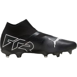 Czarne buty sportowe Puma z tkaniny w sportowym stylu