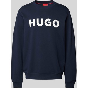 Granatowa bluza Hugo Boss z bawełny