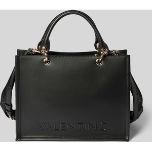 Czarna torebka Valentino Bags w wakacyjnym stylu duża