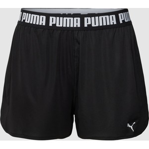 Czarne szorty Puma Performance Plus w sportowym stylu