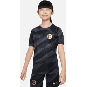 Czarna koszulka dziecięca Nike dla chłopców