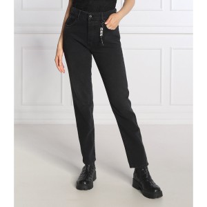 Czarne jeansy Twinset Actitude w stylu casual