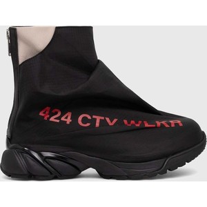 Czarne buty sportowe 424