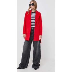 Czerwony płaszcz Max & Co. bez kaptura przejściowa w stylu casual