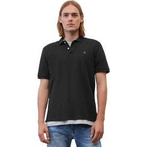 Czarna koszulka polo Marc O'Polo w stylu casual