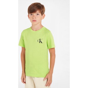 Zielona koszulka dziecięca Calvin Klein