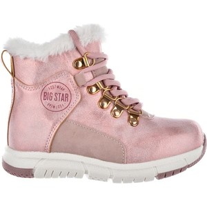 Różowe buty dziecięce zimowe Big Star