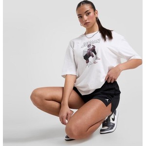 T-shirt Jordan w sportowym stylu z okrągłym dekoltem
