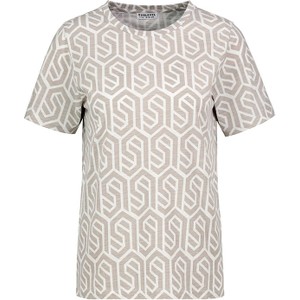 T-shirt SUBLEVEL w stylu casual z bawełny z krótkim rękawem