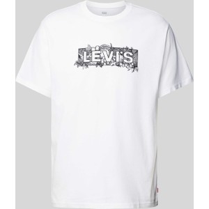 T-shirt Levis z krótkim rękawem z nadrukiem