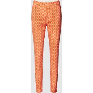 Pomarańczowe spodnie Christian Berg Woman w stylu casual