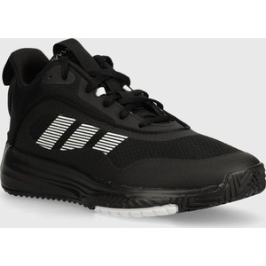 Czarne buty sportowe Adidas Performance sznurowane