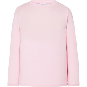 Różowa bluzka dziecięca JK Collection dla dziewczynek z bawełny