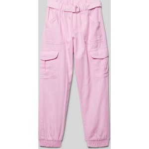 Różowe spodnie dziecięce Mayoral