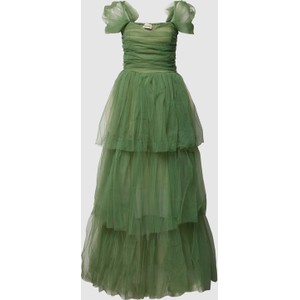 Zielona sukienka Lace & Beads maxi