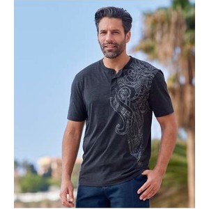 T-shirt Atlas For Men z nadrukiem z bawełny
