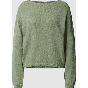 Zielony sweter Jake*s w stylu casual z bawełny