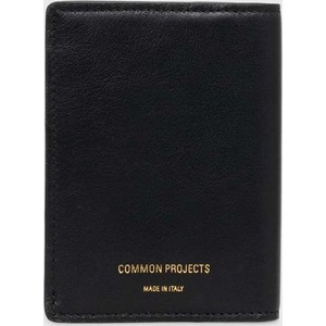 Common Projects etui na karty skórzane kolor czarny 9174