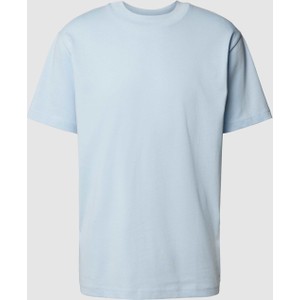 Niebieski t-shirt Selected Homme z bawełny w stylu casual
