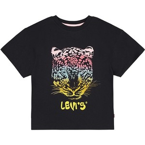 Czarna koszulka dziecięca Levis dla chłopców