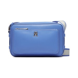 Niebieska torebka Tommy Hilfiger w stylu casual średnia na ramię