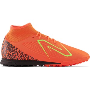 Pomarańczowe buty sportowe New Balance sznurowane w sportowym stylu