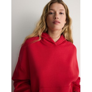Czerwona bluza Reserved z bawełny