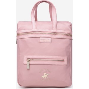 Różowy plecak Beverly Hills Polo Club