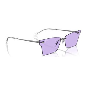 Srebrne okulary damskie Ray-Ban