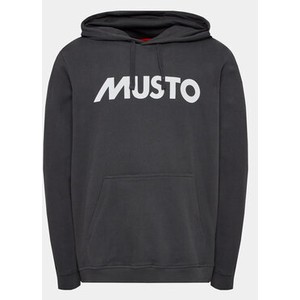 Czarna bluza Musto w młodzieżowym stylu