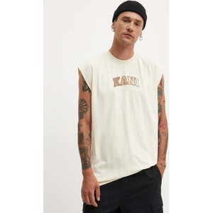 T-shirt Karl Kani z krótkim rękawem w młodzieżowym stylu