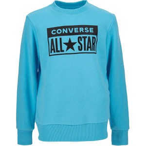 Niebieska bluza dziecięca Converse dla chłopców