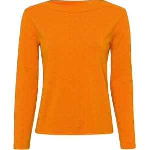 Pomarańczowy sweter Zero w stylu casual