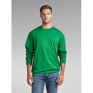 Zielona bluza G-star z bawełny w stylu casual