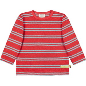 Czerwona bluzka dziecięca Loud + Proud z bawełny dla dziewczynek