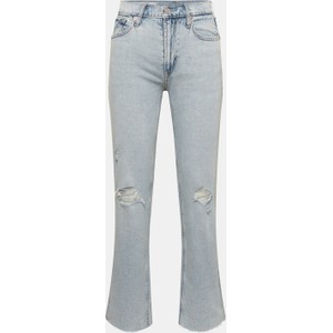 Niebieskie jeansy Gap z jeansu w street stylu