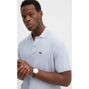 Koszulka polo Lacoste z bawełny z krótkim rękawem w stylu casual