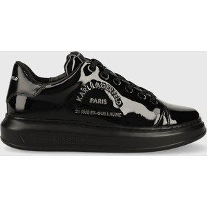 Karl Lagerfeld sneakersy skórzane KAPRI MENS kolor czarny KL52539S