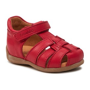 Czerwone buty dziecięce letnie Froddo na rzepy