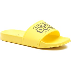 Żółte buty dziecięce letnie Disney 100