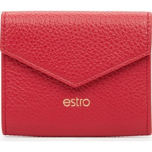 Czerwony portfel Estro