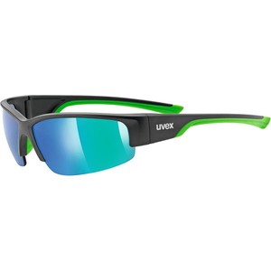 Okulary przeciwsłoneczne Sportstyle 215 Uvex (black mat/green)